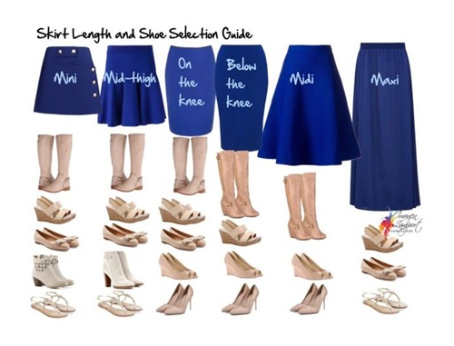 skirt-length-shoe-selection-guide