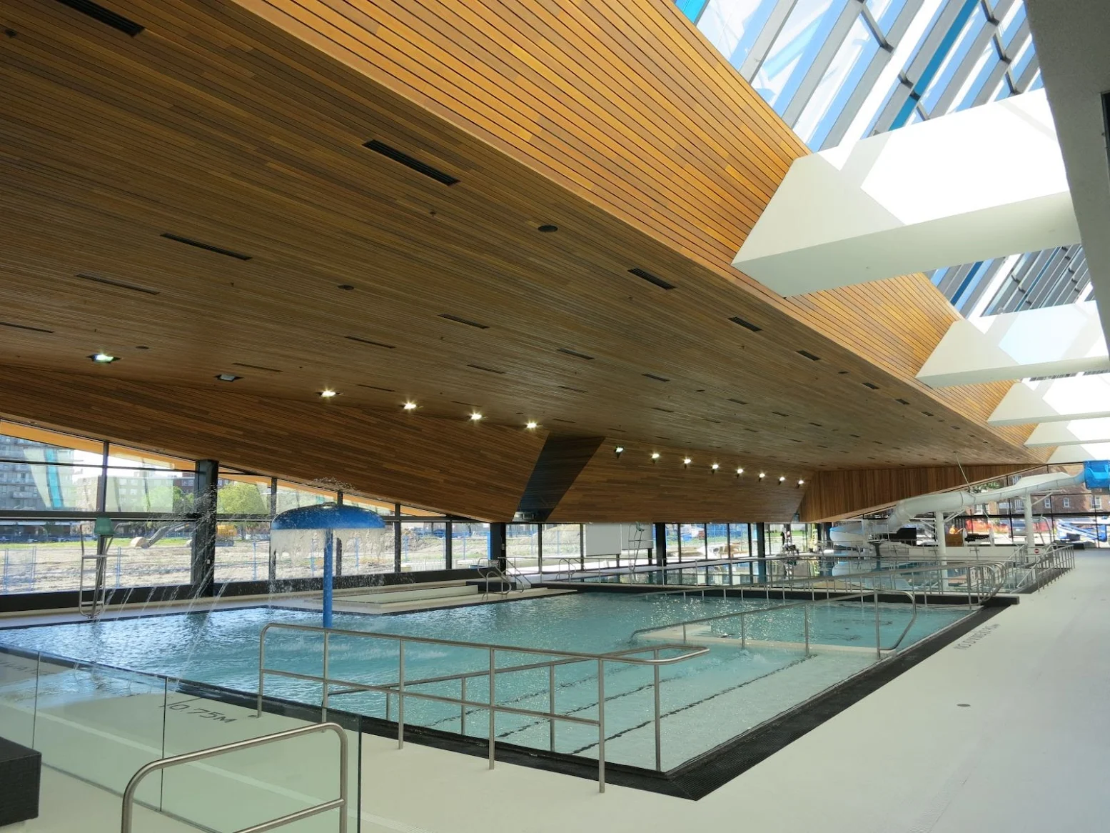 Regent Park Aquatic Centre by MJMA