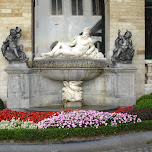 L'arcange saint-michel le dragon in Brussels, Belgium 