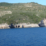 De kust van Zakynthos. De kust van Zakynthos.