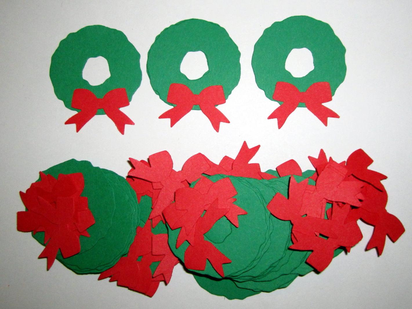 40 Sets Green Christmas Wreath