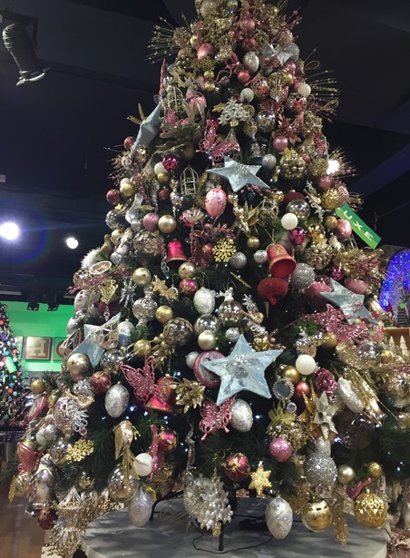 Pink Christmas Tree at Myer