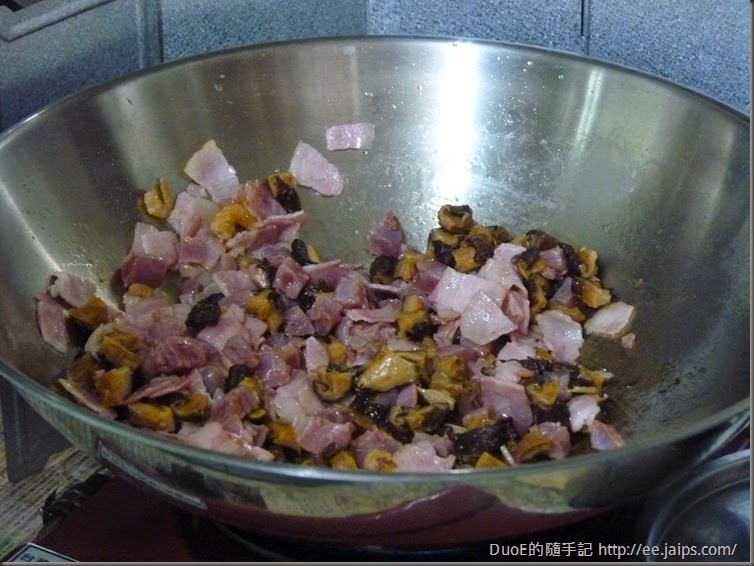 簡易版上海菜飯-香菇