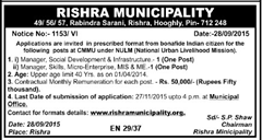 Rishra Municipality Advertisement