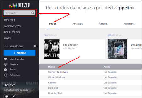 Widget com player para ouvir músicas no seu blog - Visual Dicas