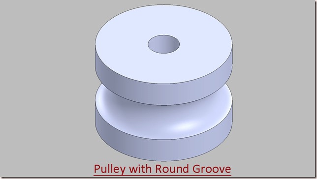 Pulley with Round Groove_1
