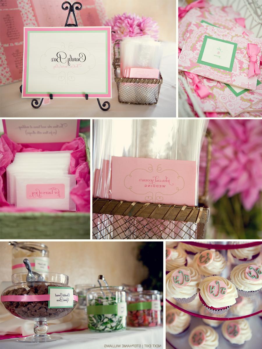 Pink and Green Wedding Theme