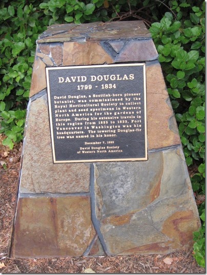 IMG_9373 David Douglas Monument at the World Forestry Center in Portland, Oregon on September 24, 2009