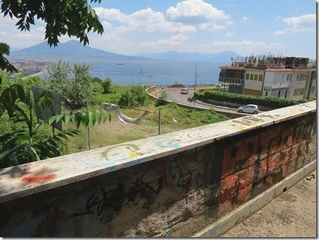 Vista di Napoli da via Ortensio