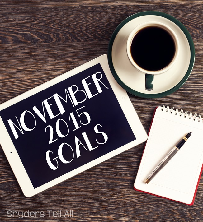 NOVEMBER goals