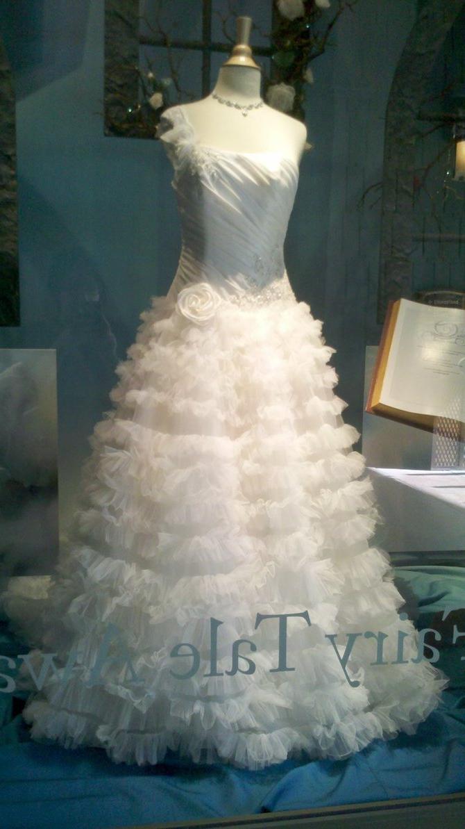 Disney Princess Inspired Wedding Dress by  Looking-Glass-Alyss on deviantART