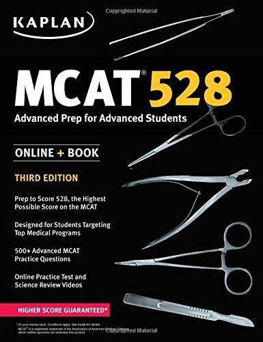Most Popular Ebook - MCAT 528: Advanced Prep for Advanced Students (Kaplan Test Prep)