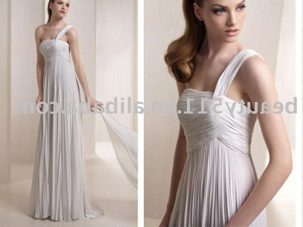 Hottest!!!2010 new-style one-shoulder wedding dresses bridal gown WDY