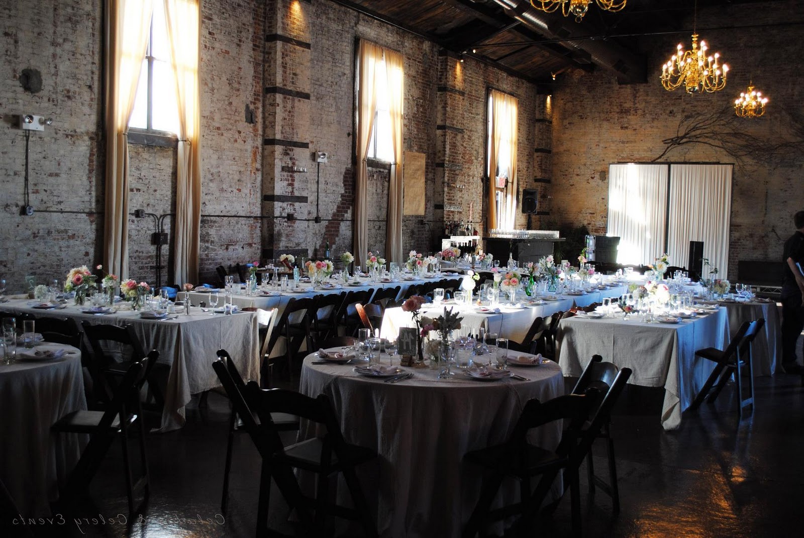 wedding centerpieces with lace