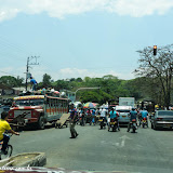 Um dos povoados  rumo a Popayán, Colômbia