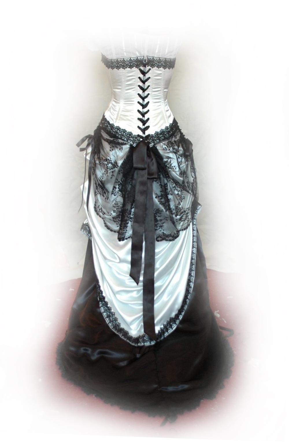 Black and ivory victorian