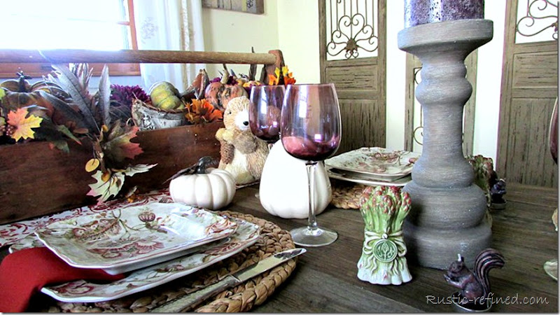 Inspirational Fall Tablescape