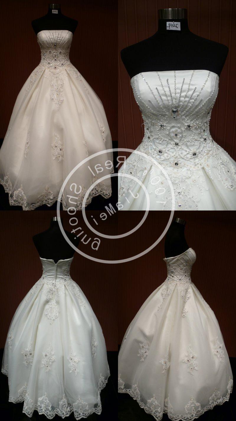 korean wedding dress embroidery beads basque waist