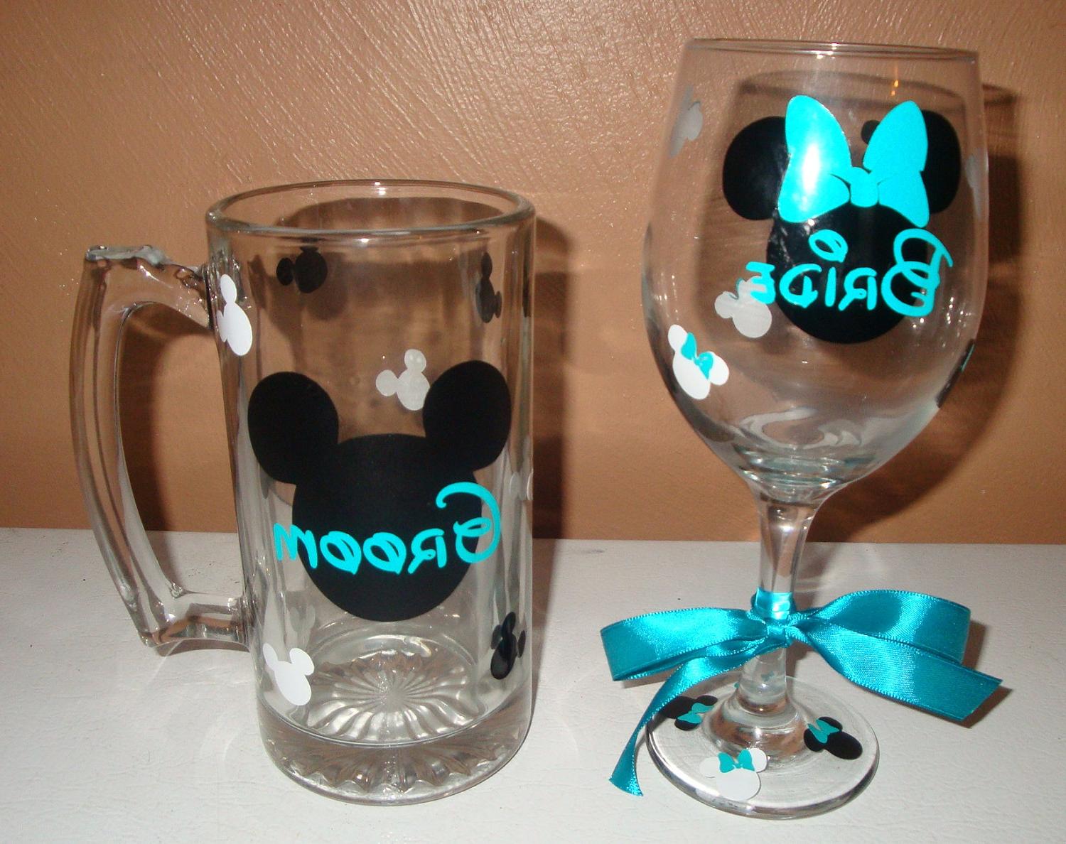 32 ounce personalized Mickey