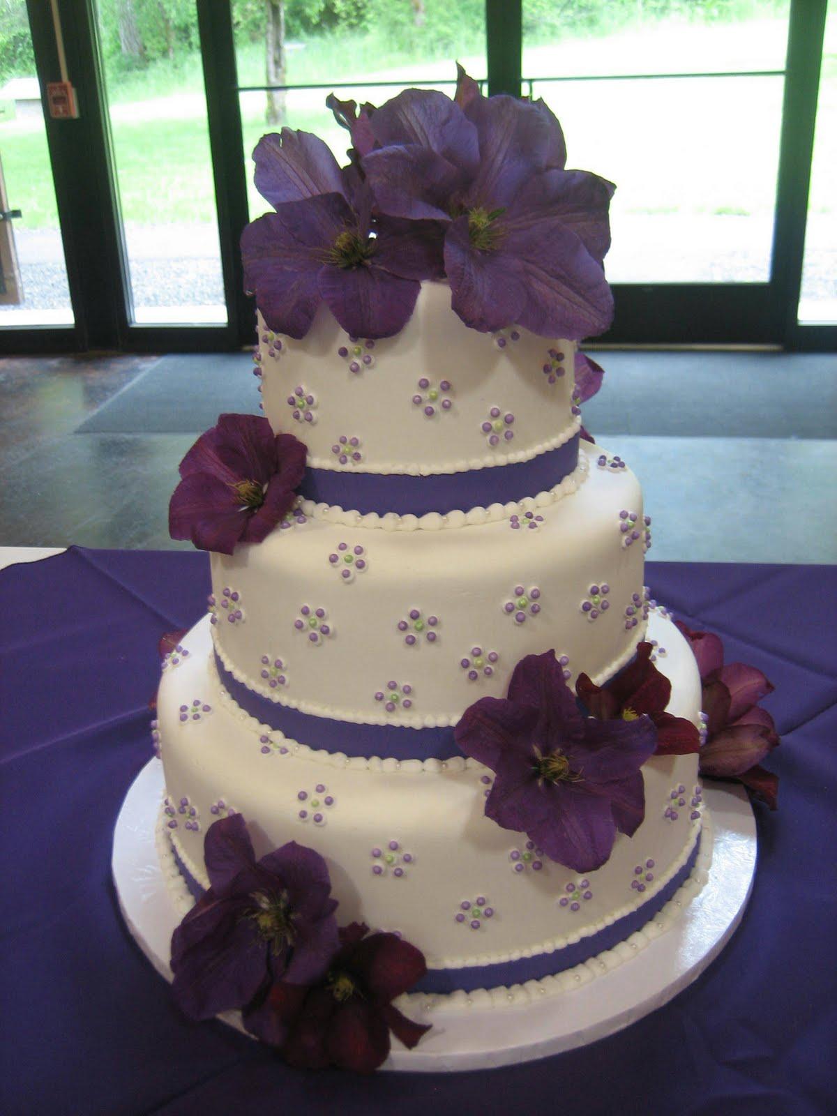 Royal Purple Flower Wedding