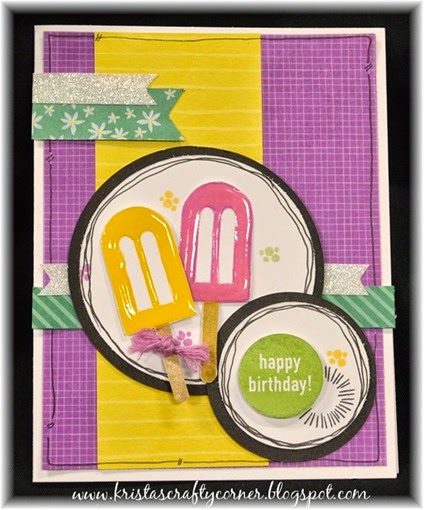 Mojo Monday_popsicle_taste of summer_card