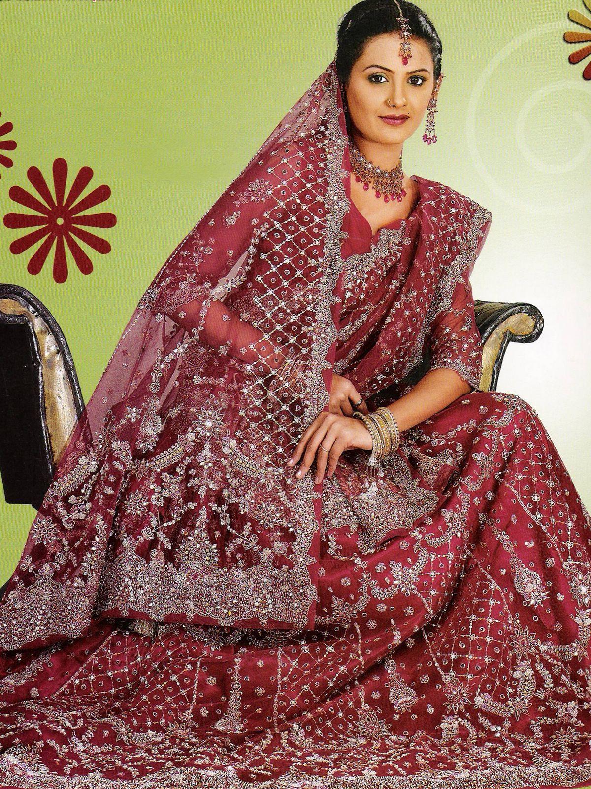 Indian wedding attire for