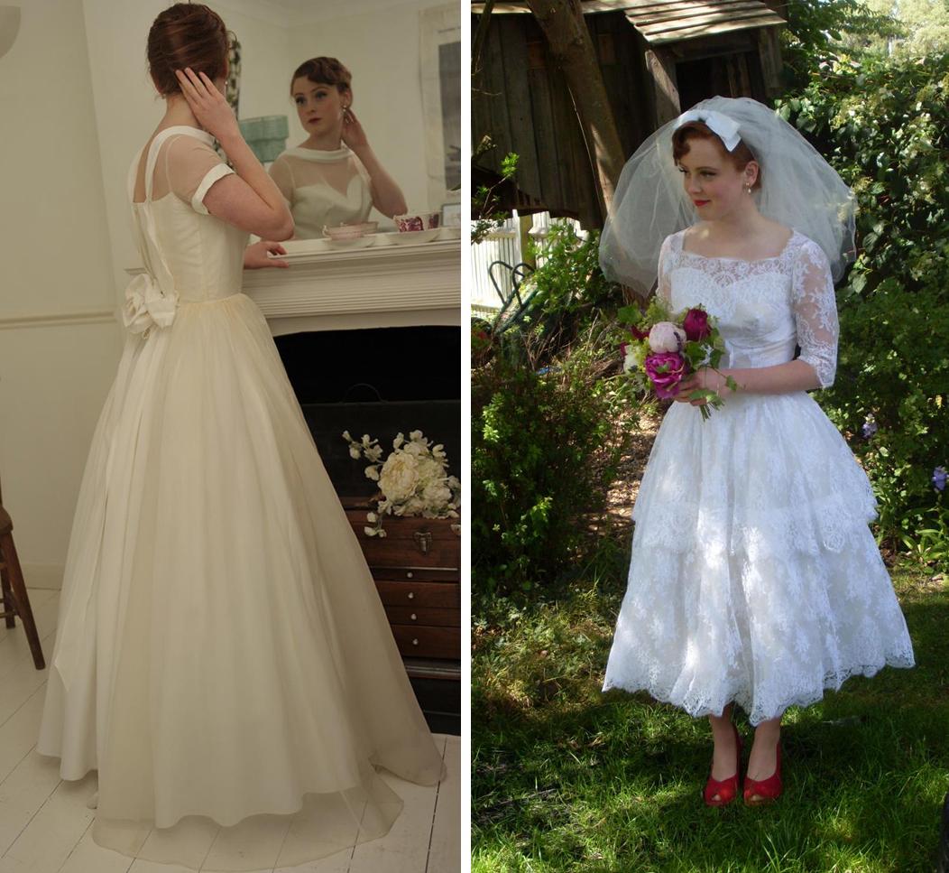 50s wedding dresses