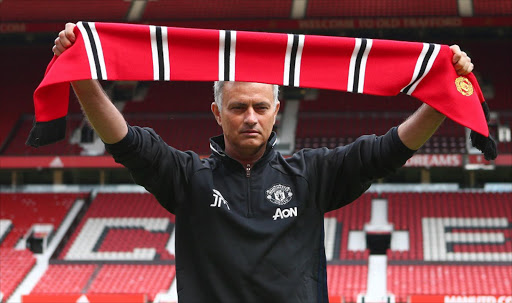 New Manchester United manager Jose Mourinho during his introduction to the media at Old Trafford on July 5, 2016 in Manchester, England. (Photo by Dave Thompson/Getty Images)