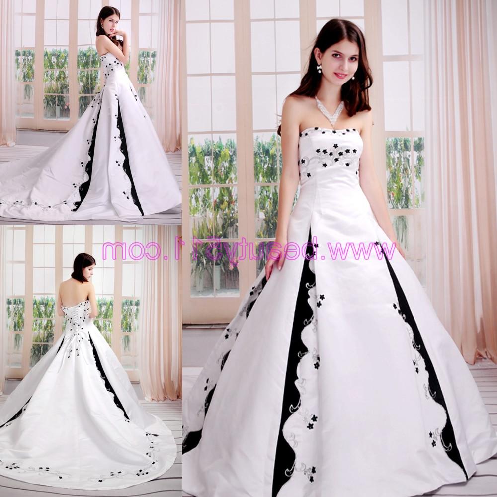 2012 Black Wedding Dress