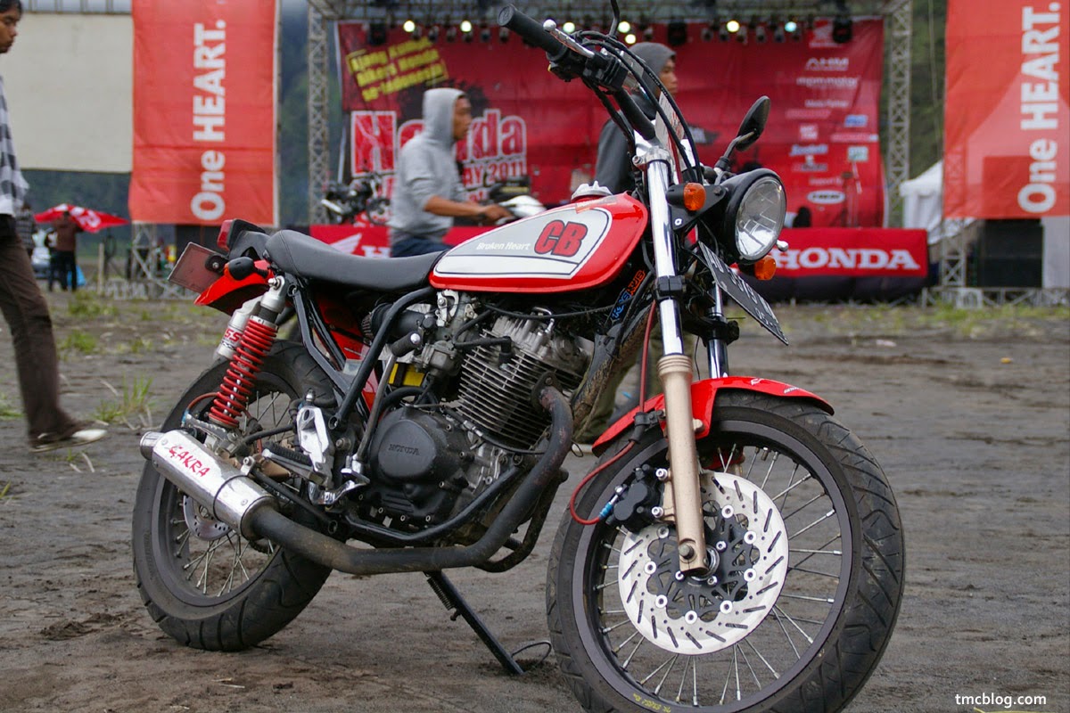 Honda Tiger Modifikasi Cb Dream Thecitycyclist Gambartopcom