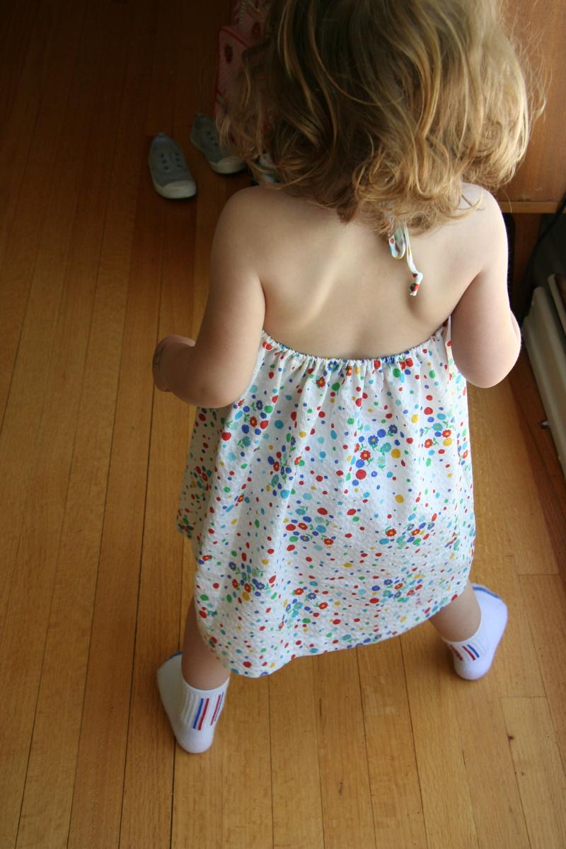 Heinously cute homemade dress