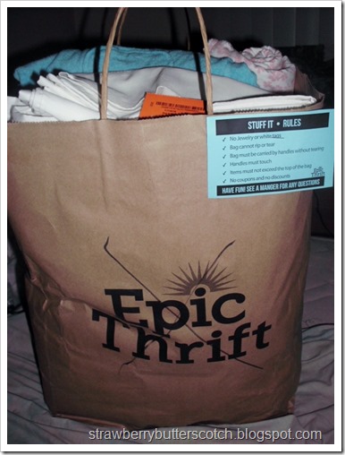 Epic Thrift Bag Sale