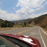 Cruzando de uma montanha a outra rumo a Ingapirca, Equador