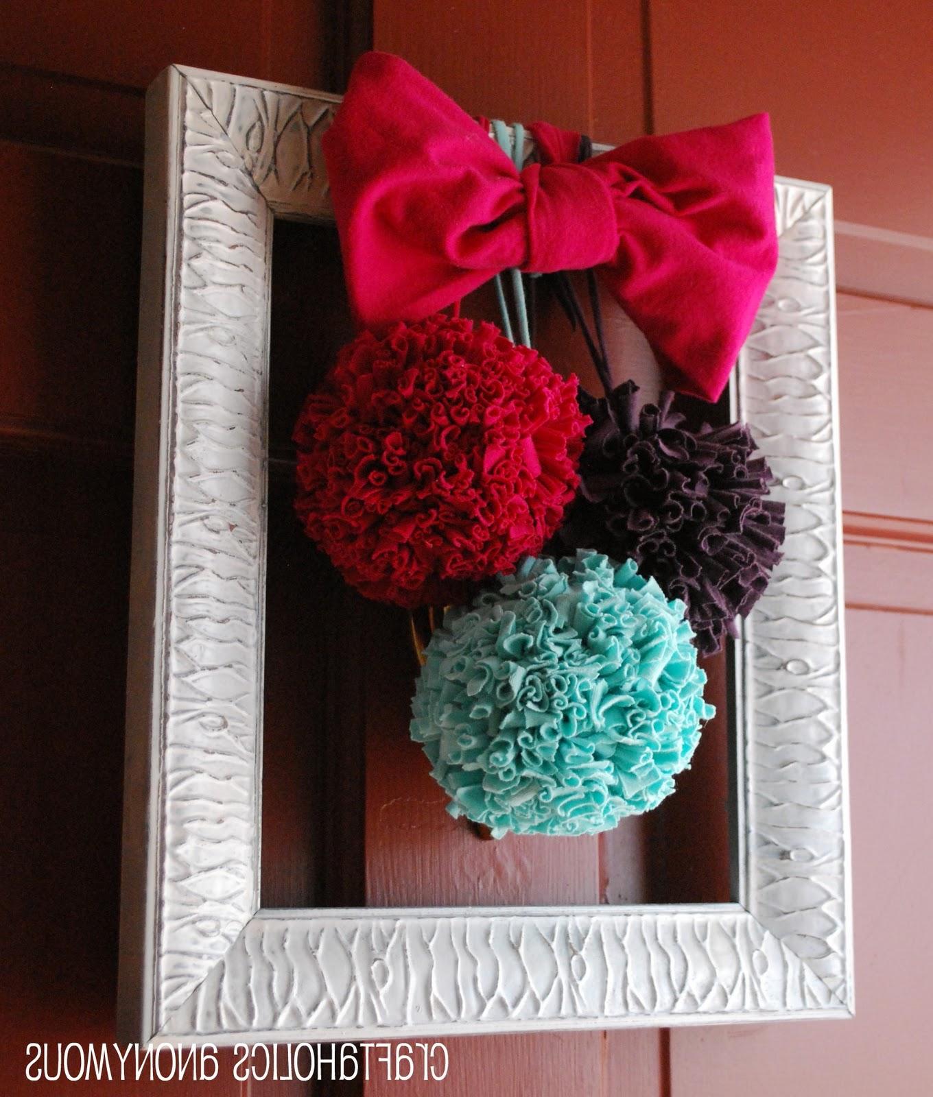 fab v-day door decor with