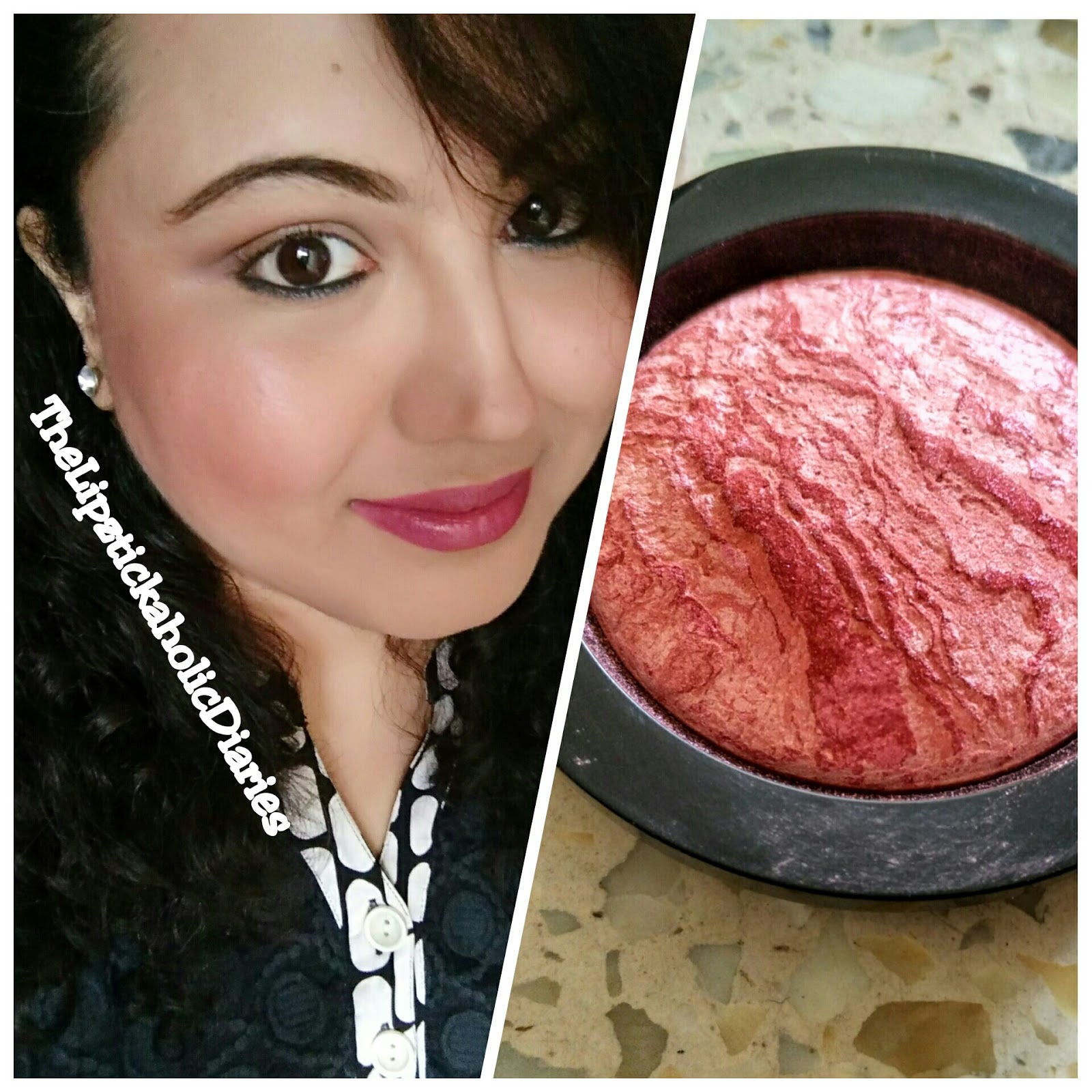 Makeup Revolution Baked Blush in 'Loved