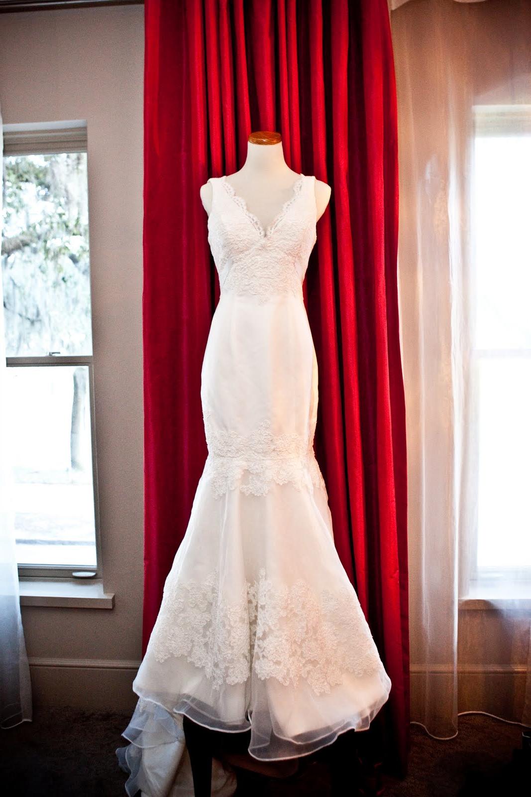 of my eBay wedding dress.