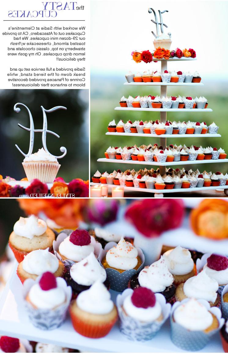 Wedding Cake or Cupcakes.