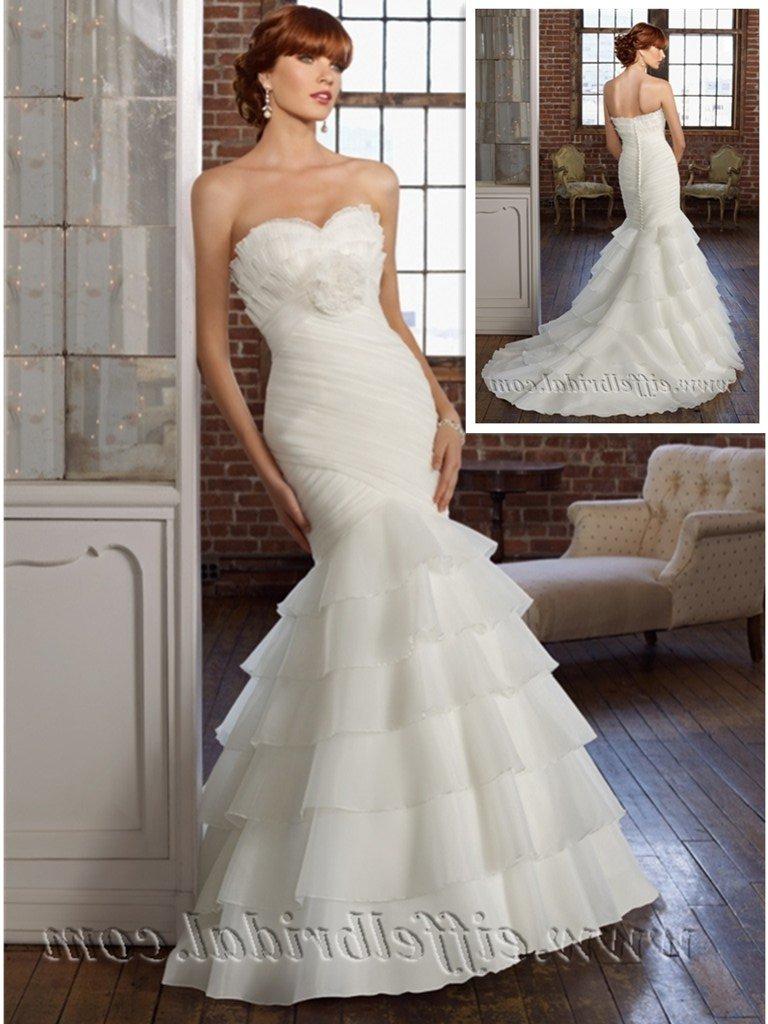 neck bridal wedding dress