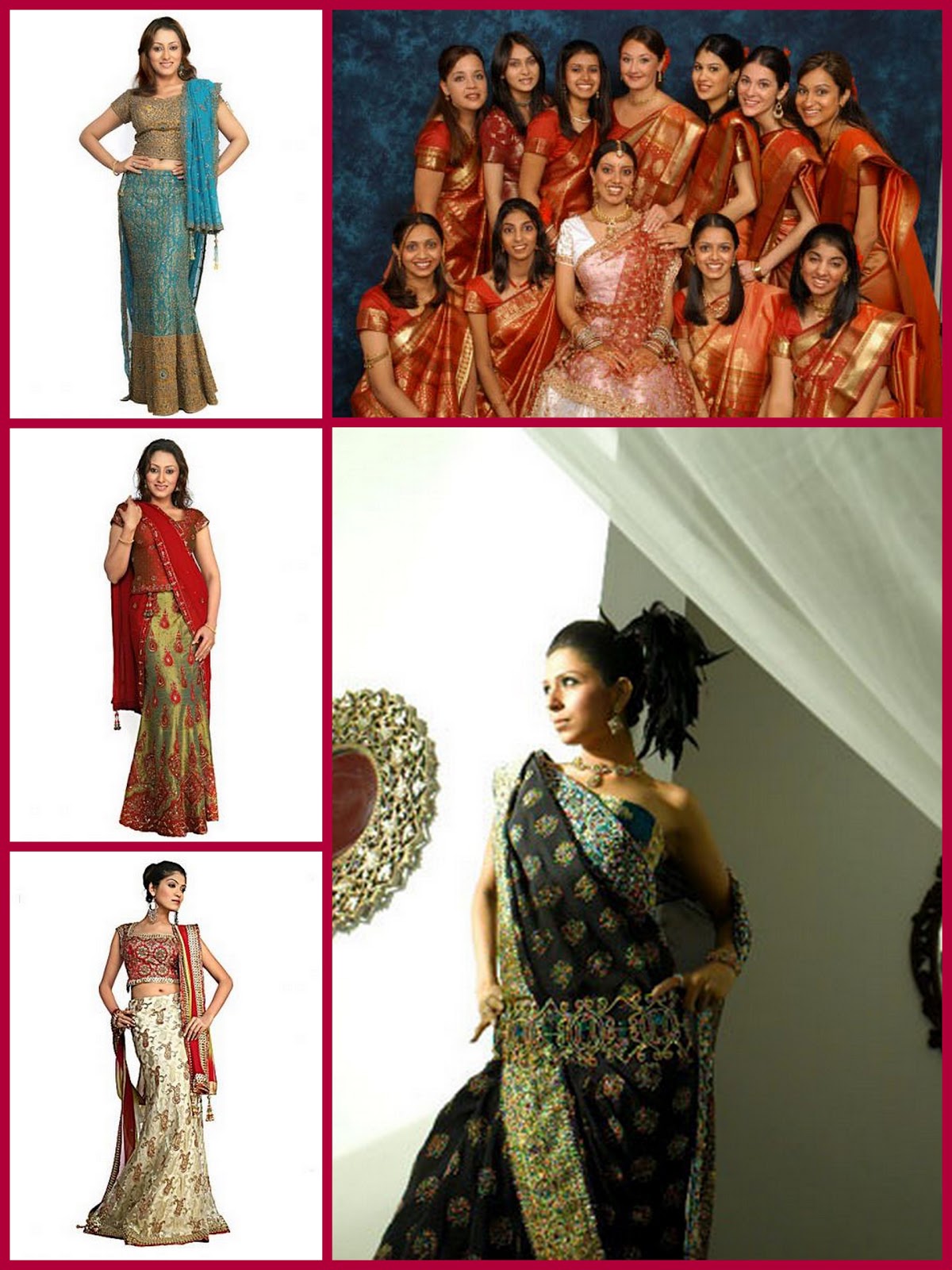 Traditional Sari Attire
