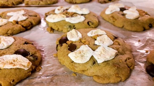 Chocolate Chip Cookies with Marshmallows