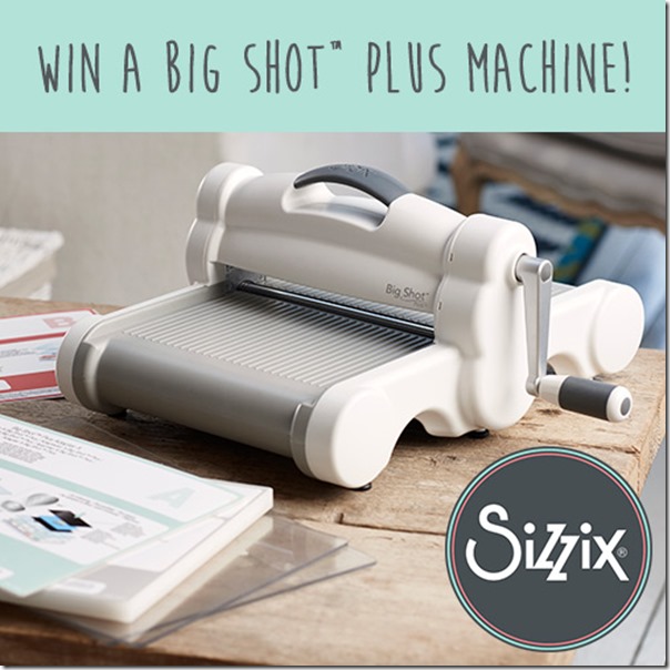 vinci big shot PLUS-giveaway