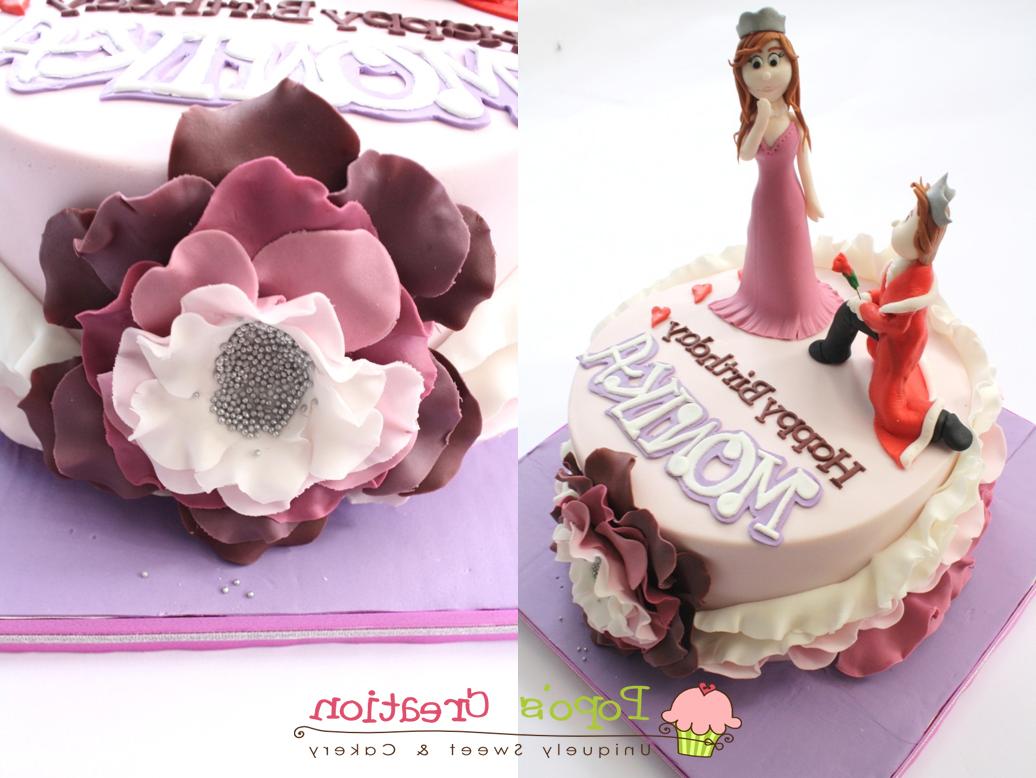 Cake ukuran 18cm rasa choco