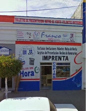 Sellos Franco, Vicente Guerrero 700, Centro, 81000 Guasave, Sin., México, Imprenta | SIN