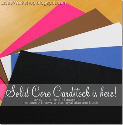 CM Solid Cardstock - Lisa's Workshop