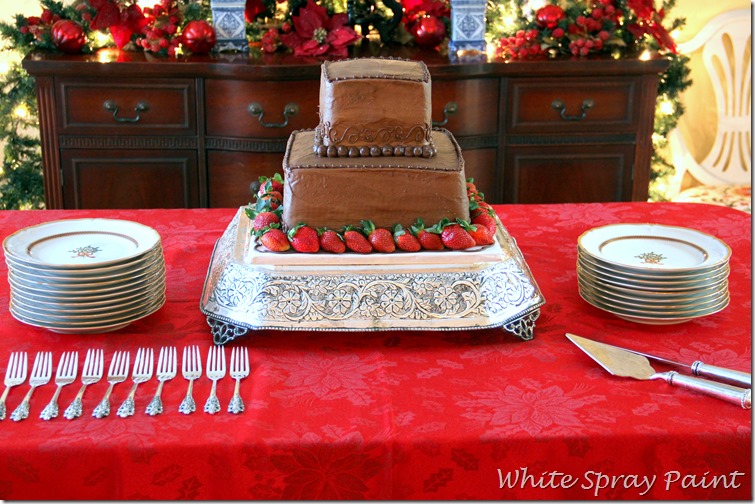 Christmas Party Chocolate Cake