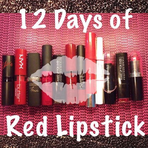12 Days of Red Lipstick - Dreaming Life