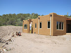2 downspouts painted 3/27