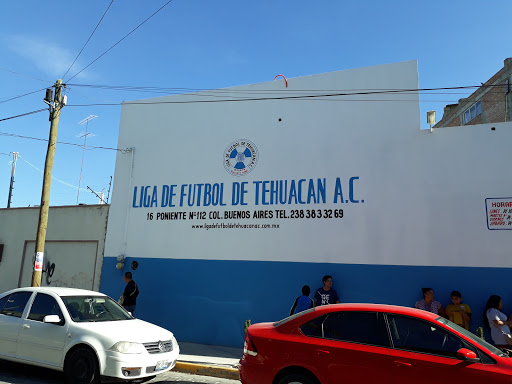 LIGA DE FUTBOL DE TEHUACAN, AC, Calle 16 Pte 112, Jacarandas, C.P. 75730 Tehuacán, Pue., México, Club de fútbol | Tehuacán