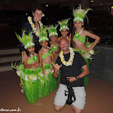 As dançarinas de hula, Kauai, Havaí, EUA