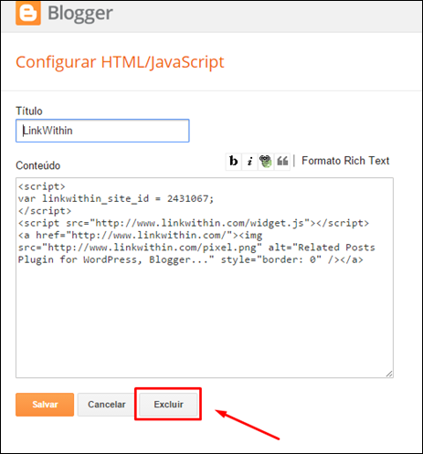 Como inserir uma lista de links relacionados no seu Blogger - Visual Dicas